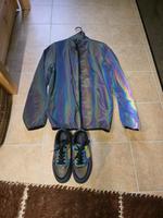 Reflektierende Jacke gr M und Schuhe 39 Holographisch Rheinland-Pfalz - Herschbach Vorschau