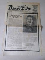 Original 1953 Bauern Echo DDR Retro Zeitung Müritz - Landkreis - Vollrathsruhe Vorschau