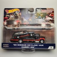 Hot Wheels Team Transporter 69 Nissan Skyline Van Carry on Kreis Ostholstein - Grömitz Vorschau