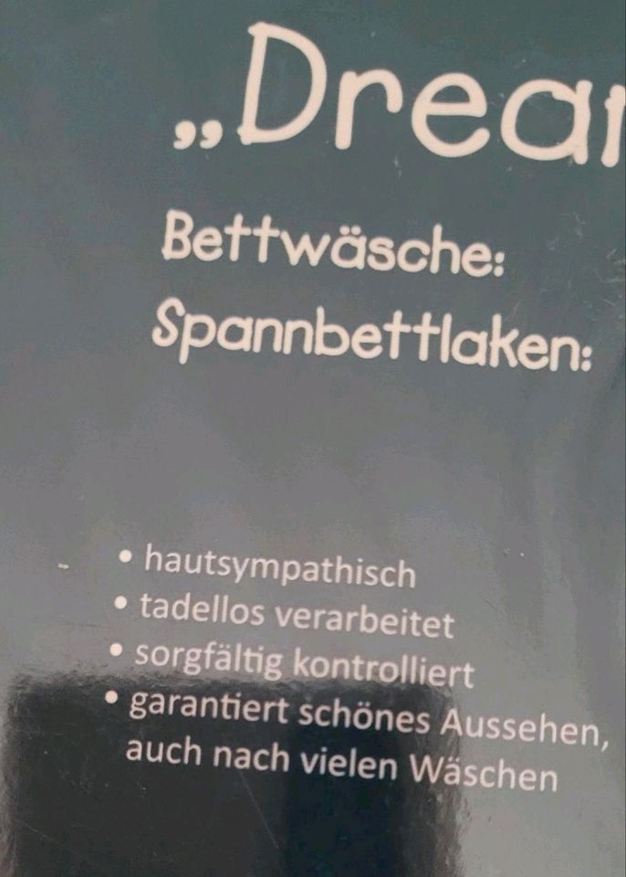 Herding Jugend-Bettwäsche „Schoki“ 140x200 +Spannbettlaken 90×200 in Gangkofen