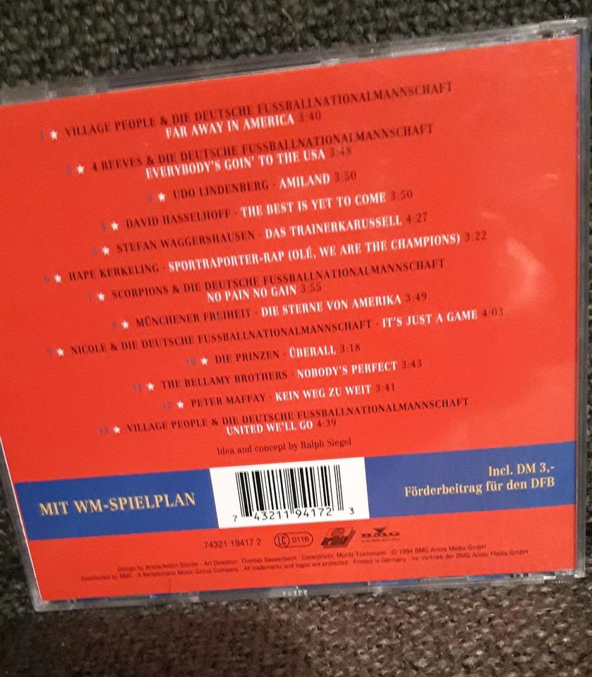 Nationalelf WM 94 CD in Trendelburg
