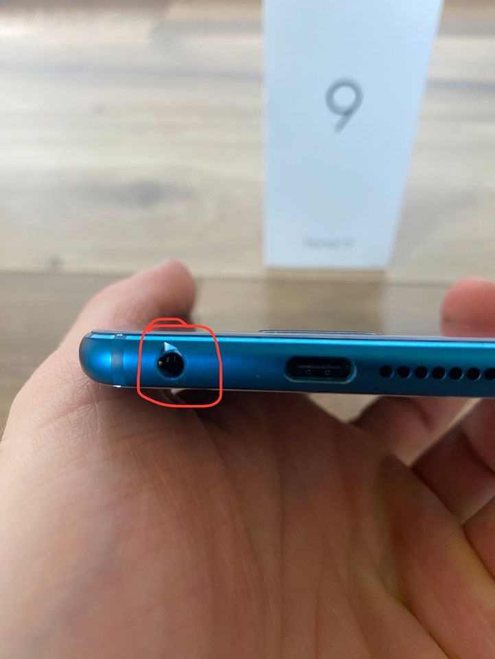Huawei Honor 9 Sapphire Blue 64GB mit Tasche in Flensburg