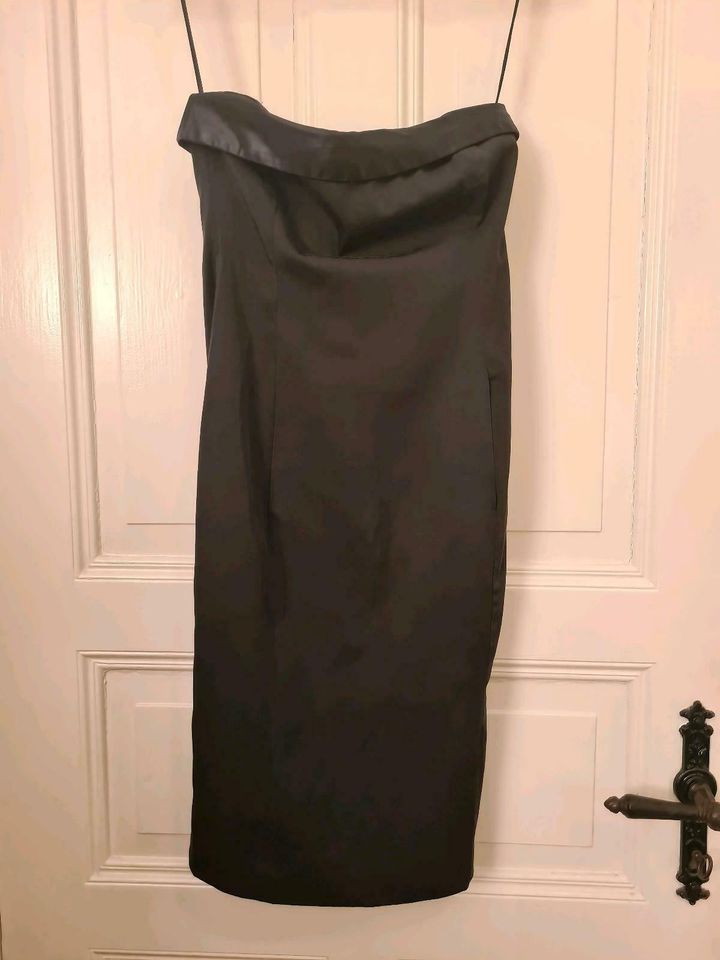 MANGO Suit Bandeau Kleid Bleistiftkleid Schwarz Gr 38 / M in Hamburg