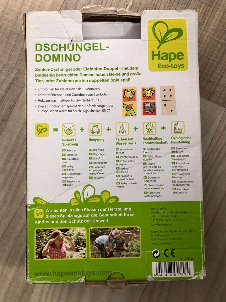 Dschungeldomino - aus Holz in St. Ingbert