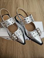 Ganni Buckle Ballerinas Größe 39 Neuhausen-Nymphenburg - Neuhausen Vorschau
