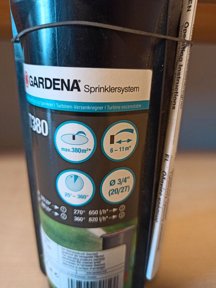 Gardena Sprinkler T380, Rasensprenger, Bewässerung Garten in Weisendorf