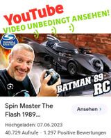 Batman Spin Master DC Toys 1989 Batmobile RC Flash Hot Lim Ed. Saarland - Saarlouis Vorschau