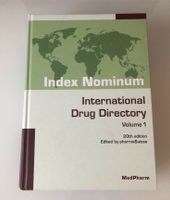 Index Nominum: International Drug Directory 20th Edition Hessen - Darmstadt Vorschau