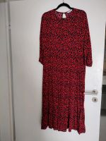 Maxi Kleid mit Leo Print in Rot Blau von Zara Gr. M Bayern - Icking Vorschau