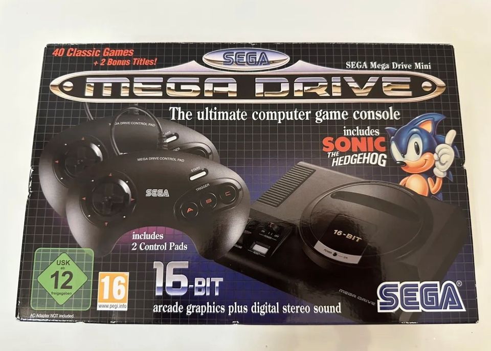 SEGA Mega Drive Mini Retro Gaming Konsole in Norderstedt