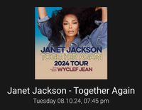 Janet Jackson Together Again Tour 2024 Ticket Brandenburg - Petershagen Vorschau