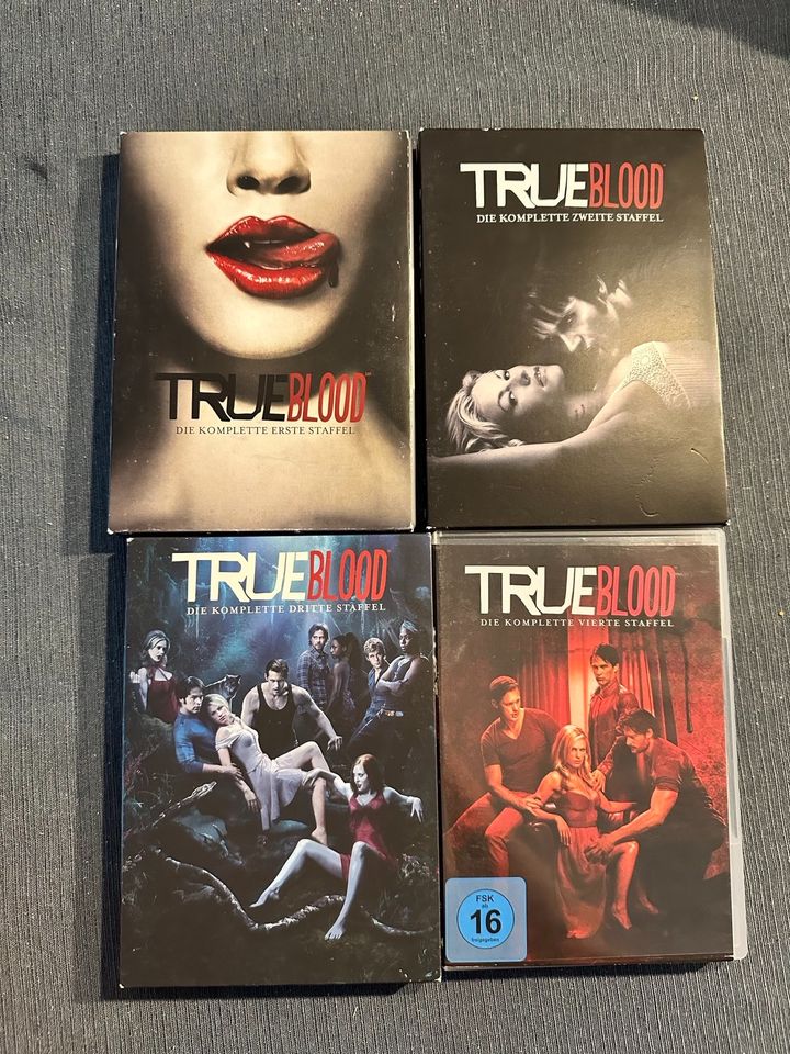 True Blood Staffeln 1-4 in Tensfeld