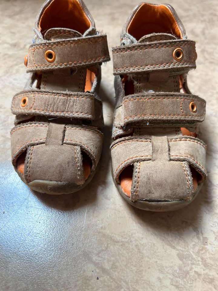 Baby Sandalen Elefanten Gr 21 Leder in Brieskow-Finkenheerd