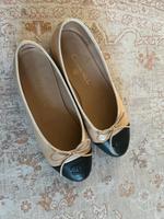 Chanel Ballerinas Beige schwarz 38 Düsseldorf - Heerdt Vorschau