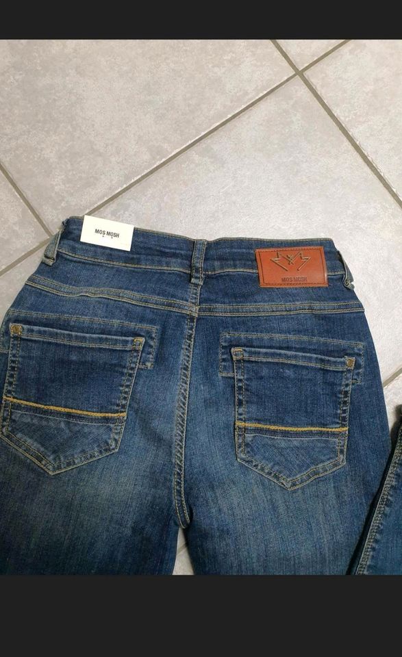 Mos Mosh Jeans Hose Skinny blau Gr W24,  34, XS Neu in Bad Oeynhausen