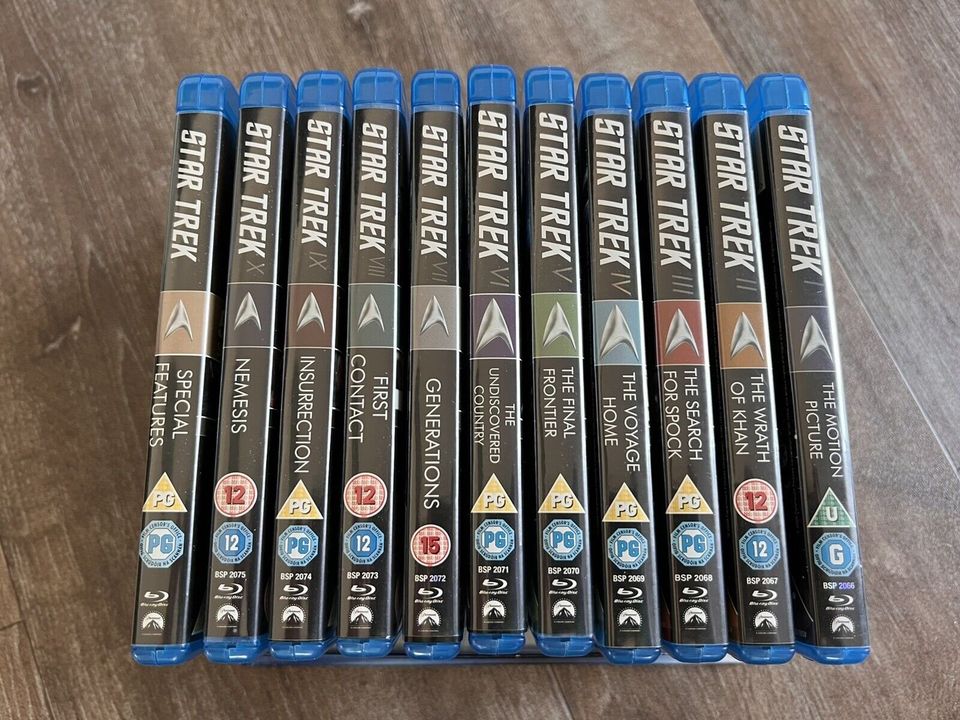 STAR TREK Legends of the final frontier collection Blu-Ray Box in Sassenberg