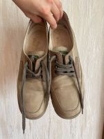 Beige Schnürschuhe, Lederschuhe Nordrhein-Westfalen - Porta Westfalica Vorschau