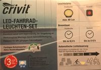 CRIVIT premium LED Lampenset NEU Fahrradbeleuchtung Geschenk Sachsen-Anhalt - Halle Vorschau