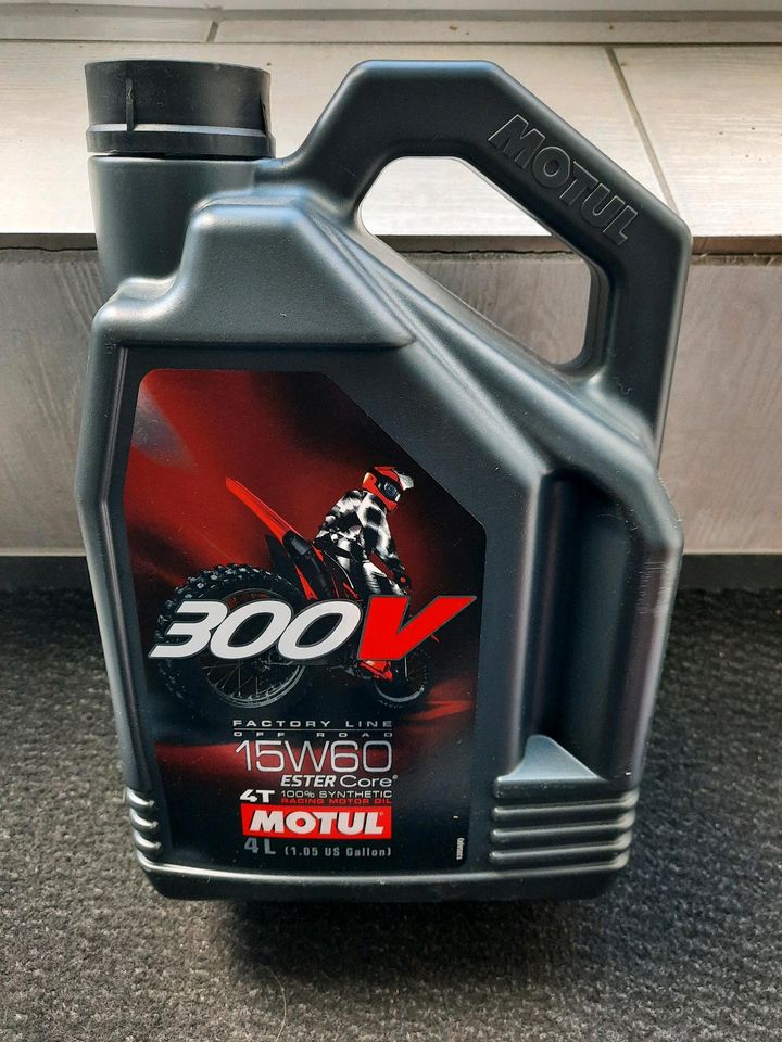 Motoröl Motul 300V 15W60, 4 l, Motocross in Bonn