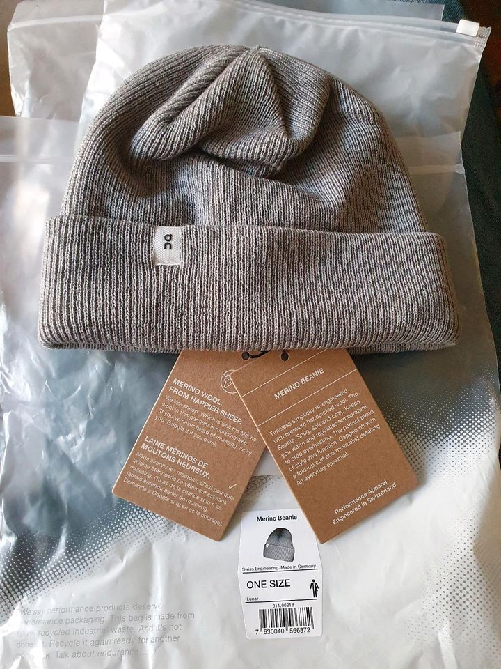 ON Merino Beanie/Mütze Unisex One Size in Moosburg a.d. Isar