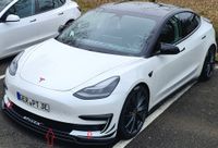 Tesla Model 3 Frontlippen Aufkleber Schwarz 3M Rheinland-Pfalz - Wörth am Rhein Vorschau