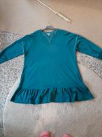 Sweatkleid mut Volant C&A Gr 48 50  Türkis Hessen - Dieburg Vorschau
