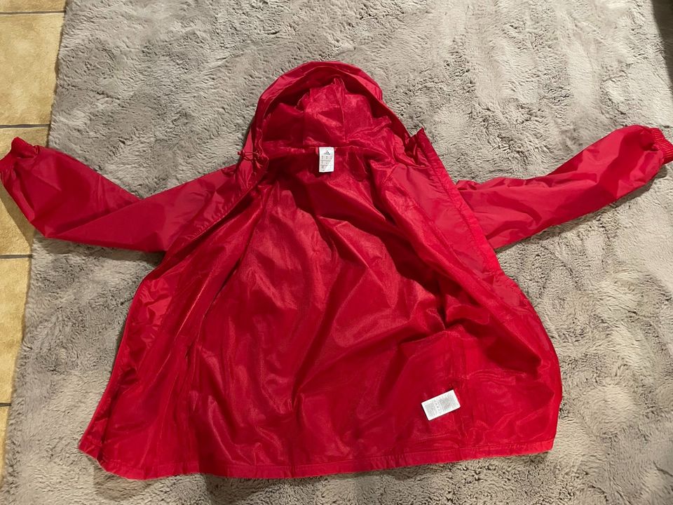 Adidas Core 18 Regenjacke Rot (Größe M) in Bebra