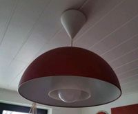 2x IKEA Deckenleuchte/ Hängeleuchte/ Lampe rot Düsseldorf - Benrath Vorschau