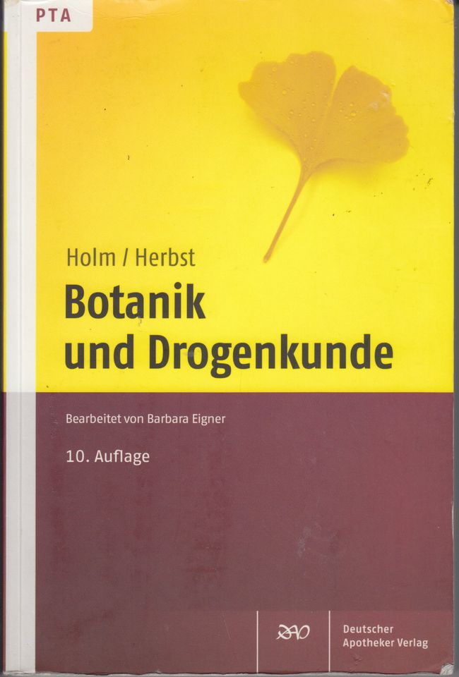 PTA - Botanik und Drogenkunde, 10. Auflage in Wegberg