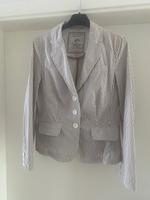 Opus Blazer (38-) 40, weiß hellbraun gestreift Sommerblazer :) Niedersachsen - Oldenburg Vorschau
