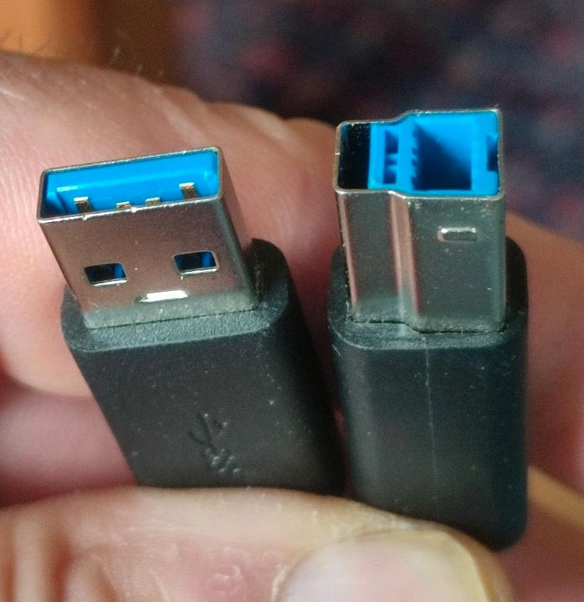 USB 3 Kabel Typ A Stecker auf Typ B Stecker in Hemmingen