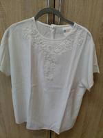 Sommerliches Blusenshirt weiß Gr. 44 Berlin - Tempelhof Vorschau