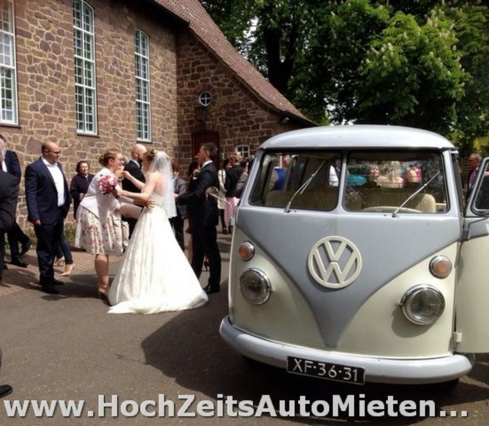 !Oldtimer Bulli Mieten VW Bus T1 oder T2 HochzeitsAuto Brautauto! in Essen