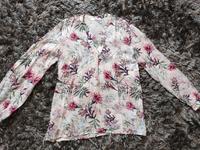 BRAX Bluse weiß rosa pink Blumen floral xs 34 Nordrhein-Westfalen - Lüdenscheid Vorschau