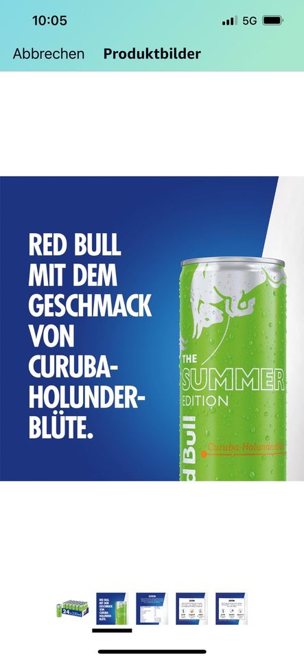 Red Bull Summer 2024, 10 Dosen in Ebersbach an der Fils
