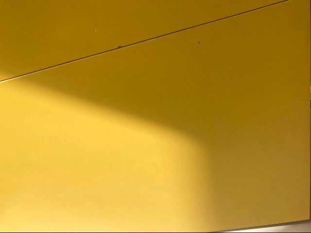 Designer Tisch 80er Jahre pastel gelb ausziehbar selten in Essen