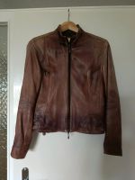 Lamm Lederjacke Biker-Style feminin braun Nordrhein-Westfalen - Königswinter Vorschau