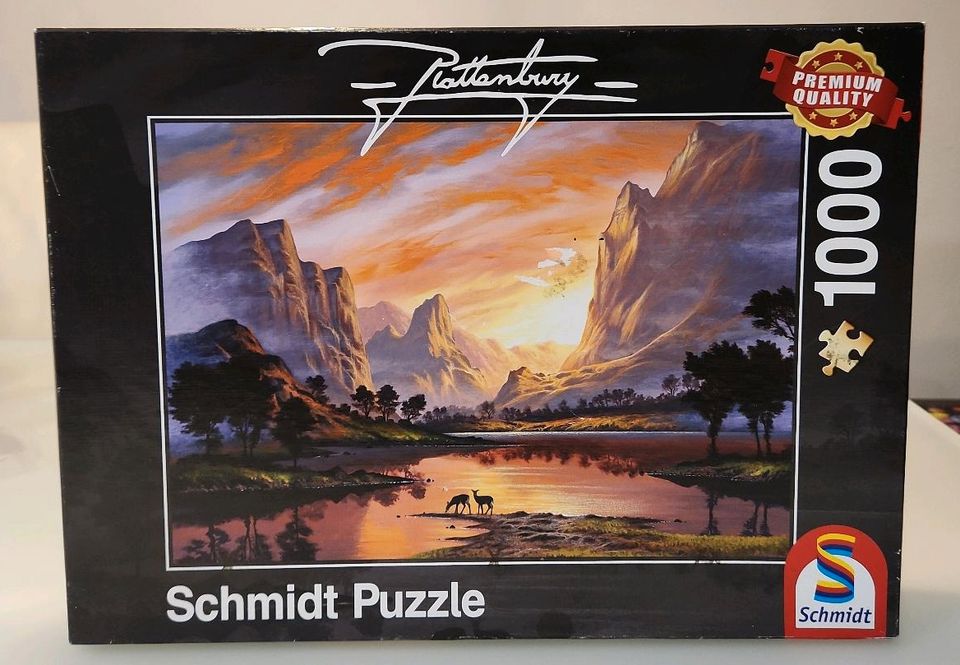 1000 Teile Puzzle Schmidt Rattenbury in Ellhofen