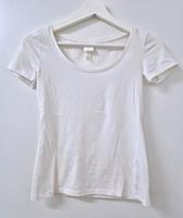 Neuwertiges T-Shirt in weiß Gr. XS von H&M Basic Häfen - Bremerhaven Vorschau
