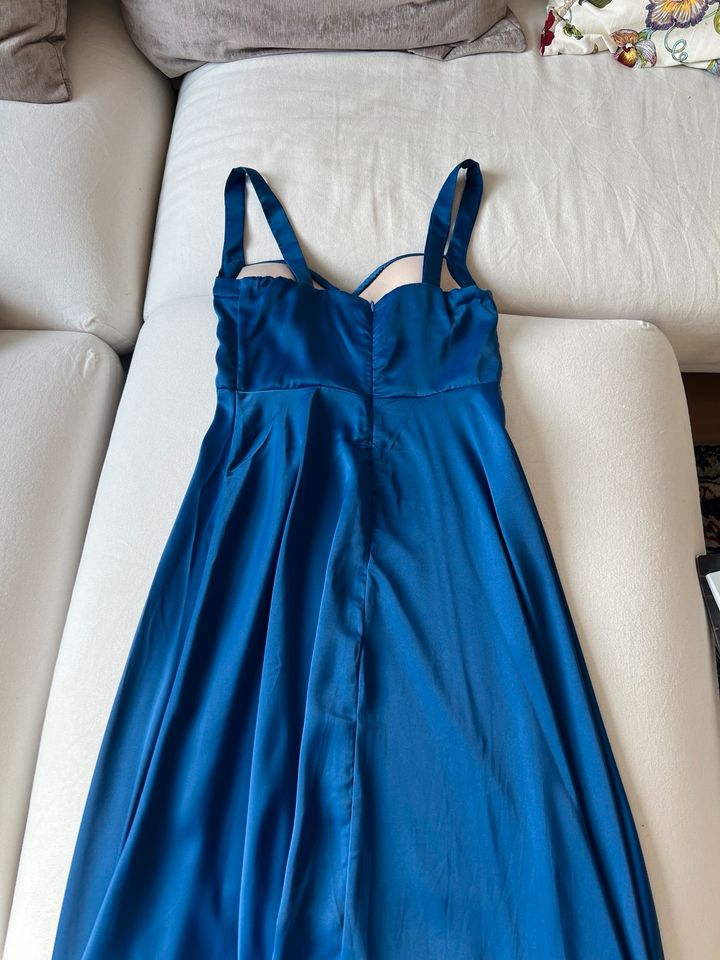 Kleid Abendkleid 34 XS Cocktailkleid Ballkleid Abschlussball blau in München