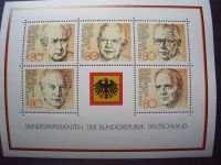 7 Briefmarkenblöcke 18 postfrisch Bund - Bundespräsidenten Niedersachsen - Salzgitter Vorschau