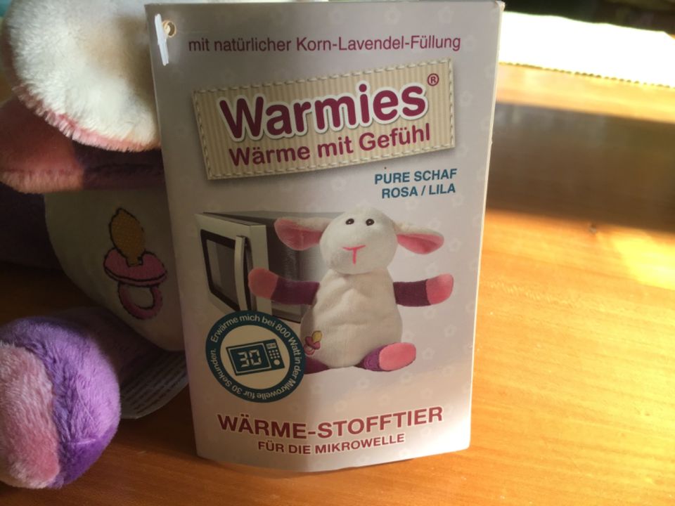 Warmies Wärme Stofftier Schaf – für Mikrowelle – neu mit Etikett! in Wedel