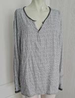 Bluse Cecil Gr. 44 s/w Tunika Muster Sachsen-Anhalt - Osternienburger Land Vorschau
