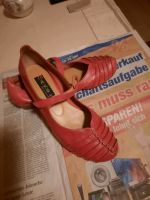 Lederschuhe rot Gr.40  20,00 € Porto 4,99€ Mecklenburg-Vorpommern - Tützpatz Vorschau