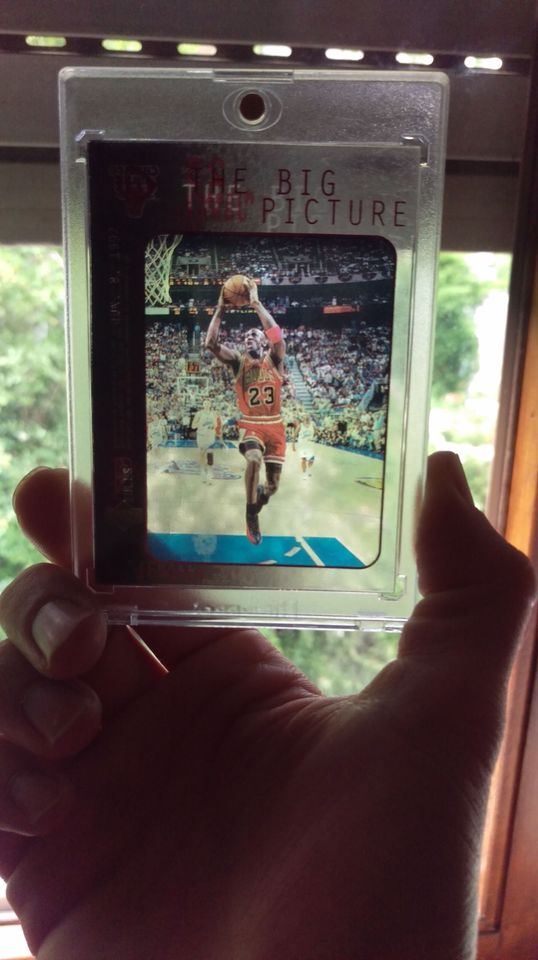 Upper Deck Trading Card Michael Jordan The big Picture in Weil im Schönbuch