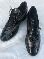 schwarze Damenschuhe Geox echt Leder Größe 40 Nordrhein-Westfalen - Jüchen Vorschau