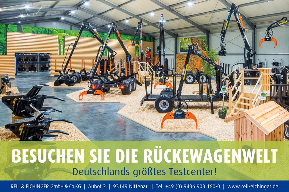 Baumstubbenfräse FSI Abverkauf Reil & Eichinger Mietparkmaschine in Nittenau