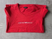 EMPORIO ARMANI Damen T-Shirt Gr. M - Rot schneller DHL Versand Bayern - Moosthenning Vorschau
