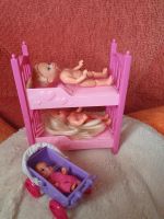 Etagenbett mit 2  Puppen BARBIE  Kinderwagen mit Baby Bayern - Petersdorf Vorschau