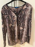 Langarmbluse Animalprint Hessen - Lich Vorschau